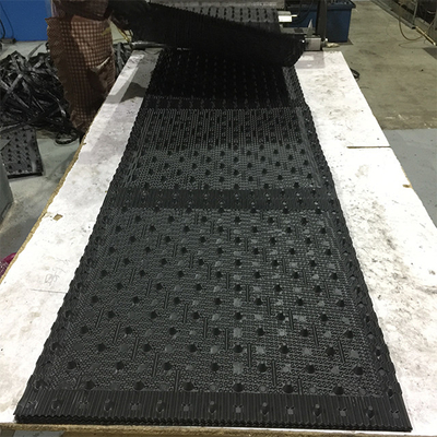 750X2000mm Sert PVC Soğutma Kulesi Doldurur CF750 Dolgu Medya Soğutma Kulesi