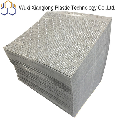 950mm Soğutma Kulesi Dolgu Medyası Plastik PVC Evaporatif Pedler Soğutma Kulesi Doldurma Paketi
