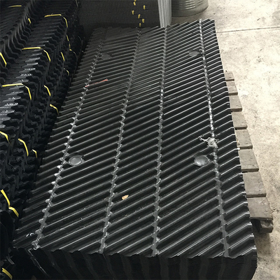 Plastik Levha MC75V Soğutma Kulesi Dolgu Malzemesi FRP Soğutma Kulesi Medyası