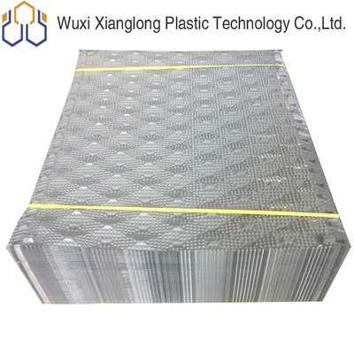 850X1000mm Soğutma Kulesi Dolgulu Hava Soğutma PVC Dolgu 0.32mm-0.6mm