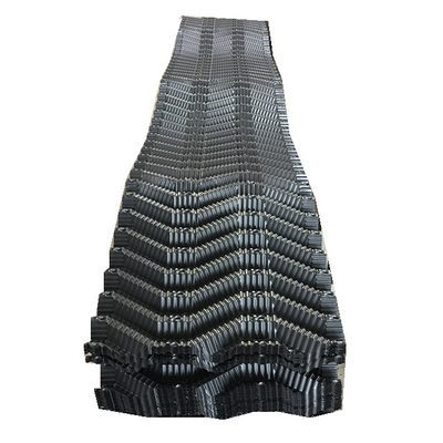 Siyah Mavi PVC Soğutma Kulesi Dolgu Paketi Petek Dolgu 500mm 0.32-0.6mm