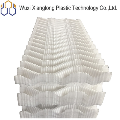 Siyah Mavi PVC Soğutma Kulesi Dolgu Paketi Petek Dolgu 500mm 0.32-0.6mm