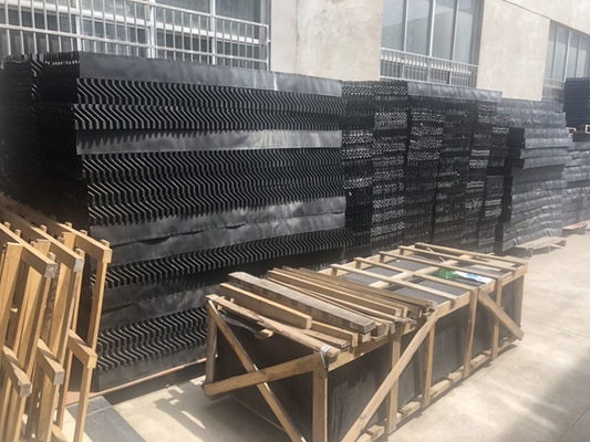 Siyah Petek Hücresel PVC Drift Eliminator Soğutma Kulesi Bileşenleri