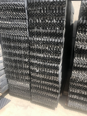Siyah Petek Hücresel PVC Drift Eliminator Soğutma Kulesi Bileşenleri