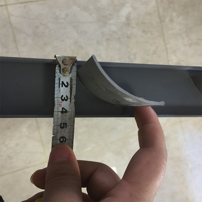 Soğutma Kulesi Merkezi Izgarasında PVC Hava Panjurları Dış Duvar Yağmur Geçirmez