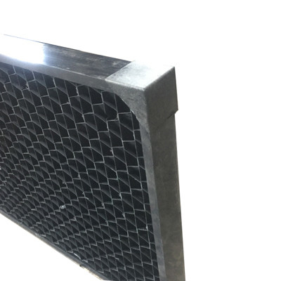 65mm Hava Giriş Panjuru Sıçrama Muhafızları PVC Soğutma Kulesi Giriş Panjurları