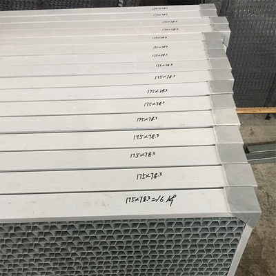 PVC CPVC Hava Giriş Panjurları 62mm 70mm Sürüklenme Önleyici için Soğutma Kulesi Panjuru