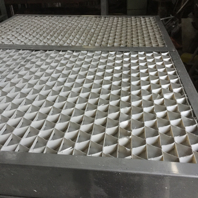 PVC Soğutma Kulesi Hava Giriş Elekleri 25mm Soğutma Kulesi Filtre Elekleri