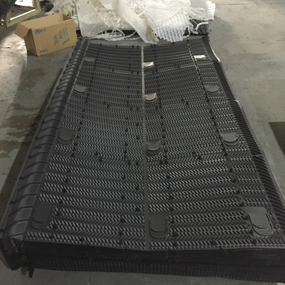 Asılı 1350mm Soğutma Kulesi Dolgusu Çapraz Akış Ortamı 0.38-0.6mm