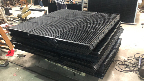 PVC 145MM EAC Soğutma Kulesi Ters Akış Çapraz Akışlı Hücresel Tasarımın Sürüklenme Eliminatörü