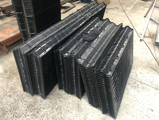 PVC 145MM EAC Soğutma Kulesi Ters Akış Çapraz Akışlı Hücresel Tasarımın Sürüklenme Eliminatörü