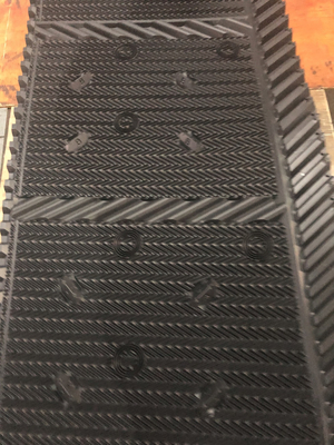 Siyah Soğutma Kulesi Dolgusu Soğutma Kulesi Paketi PVC Dolgu 810mm