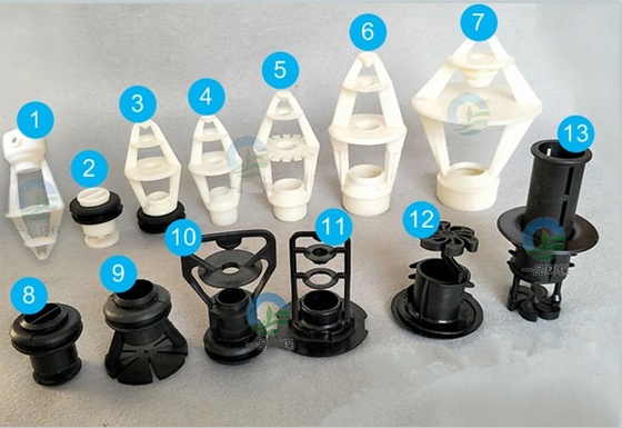 Spiral Hedef Çapraz Akışlı Soğutma Kulesi Nozulları Soğutma Kulesi Sprinkler Başlığı