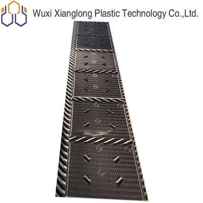 Siyah Soğutma Kulesi Doldurma Soğutma Kulesi Paketi PVC Doldurucu 810mm*3660mm